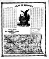 Atlas of Illinois General Reference, Counties of McHenry & Lake, Bond County 1875 Microfilm